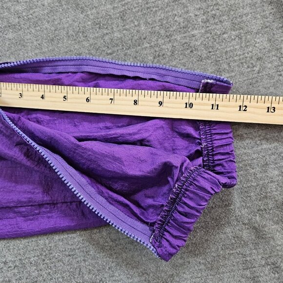 Boathouse XXL Joggers Men Purple Nylon Y2K Zip Elastic Pockets Athleisure Custom - Picture 7 of 11